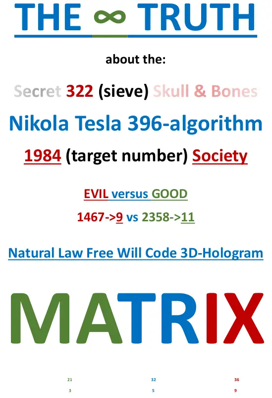 The Truth about the Nikola Tesla 396 Matrix Pdf Book