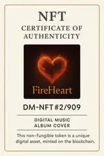 FireHeart DM-NFT #2 of 909 (111€ Incl.) SOLD